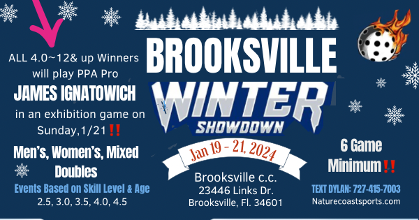 Brooksville Winter Showdown logo