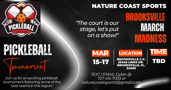 Brooksville March Madness logo