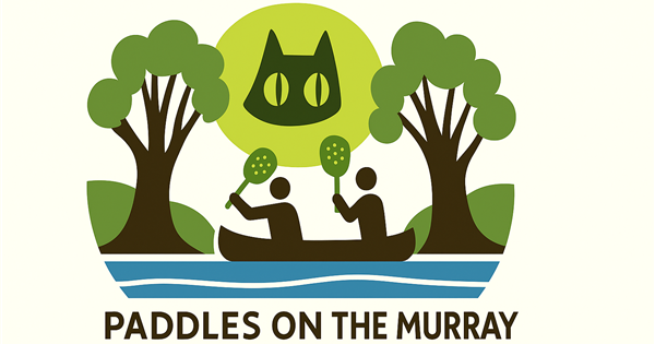 Sneaky Cat - Paddles on the Murray logo