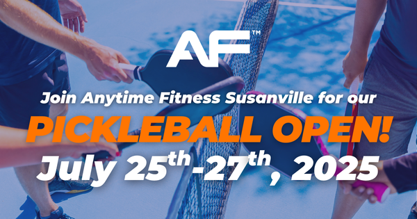 Susanville Anytime Fitness Pickleball Open logo