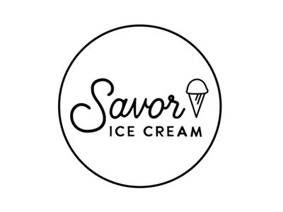 Savor ice cream logo