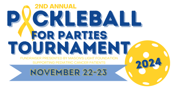2nd Annual Pickleball for Parties Tournament logo