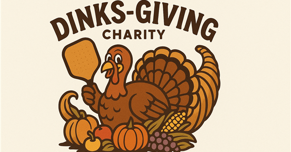 DINKSGIVING CHARITY PICKLEBALL EVENT logo