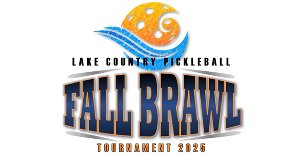 Lake Country Pickleball Club Fall Brawl logo
