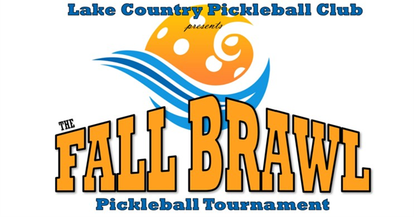 Lake Country Pickleball Club Fall Brawl logo
