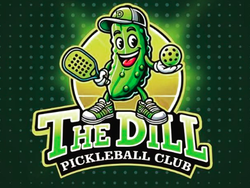 The Dill Pickleball Club logo