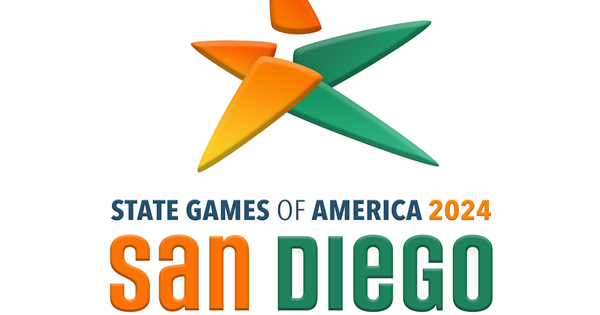 2024 State Games of America presented by National University logo