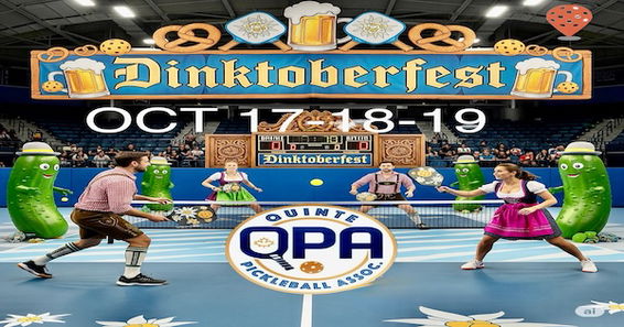 DINKTOBERFEST  -- Singles, Doubles, and Mixed Doubles Team Tournament
