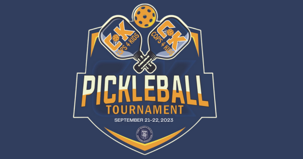 Fort Worth Cops4Kids Pickleball logo