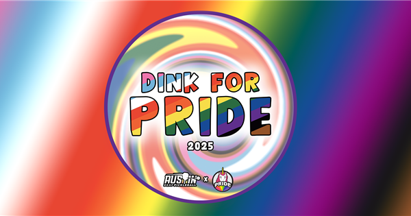Dink for Pride 2025 (Indoor) - Austin/Bastrop - ADPB logo