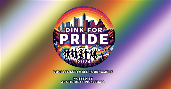 Dink for Pride 2024 - ADPB logo