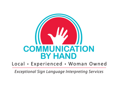 Communication By Hand logo