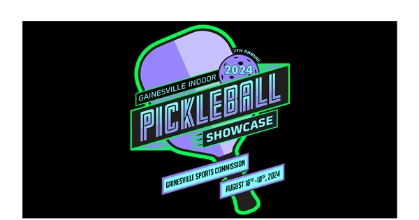 7th Annual Gainesville Indoor Pickleball Showcase logo