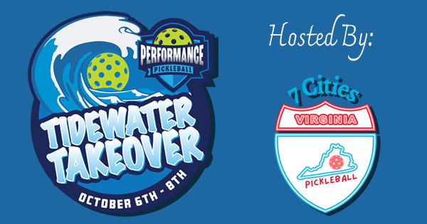 Performance Pickleball Tidewater Takeover - CANCELLED logo