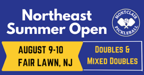 Northeast Summer Open by Montclair Pickleball logo