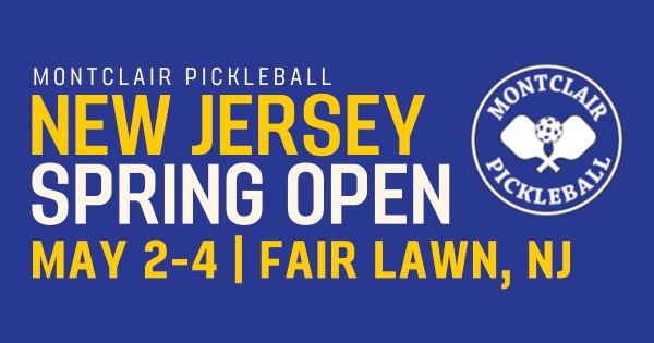 New Jersey Spring Open by Montclair Pickleball logo