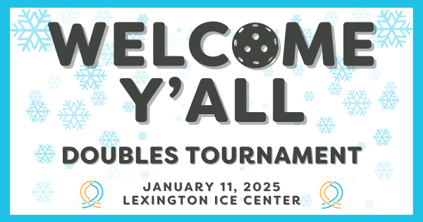 Welcome Y'all Pickleball Tournament logo