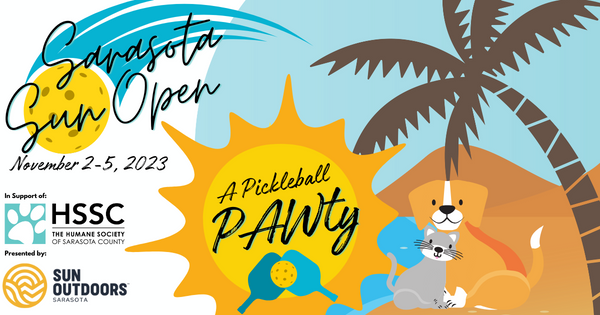 Sarasota Sun Open to benefit The Humane Society of Sarasota County logo