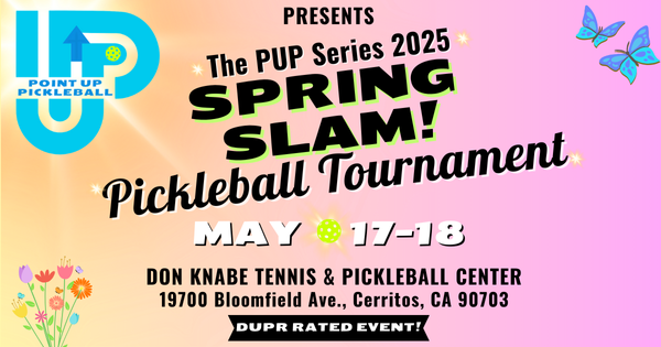 Spring Slam by Point Up Pickleball (PUP) *DUPR rated event!* logo