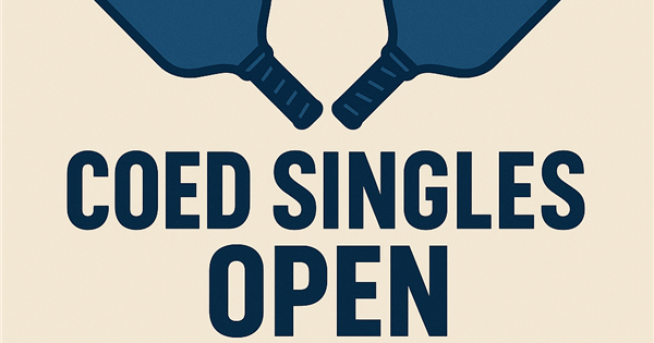 Coed Singles Open logo