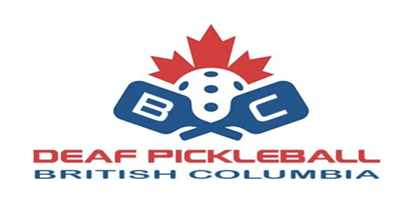 BC Deaf Pickleball Open Tournament 2025 logo