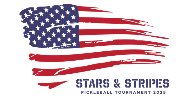 Stars & Stripes II  Team Pickleball Tournament logo