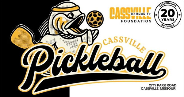 Cassville Community Foundation Pickleball Tournament logo