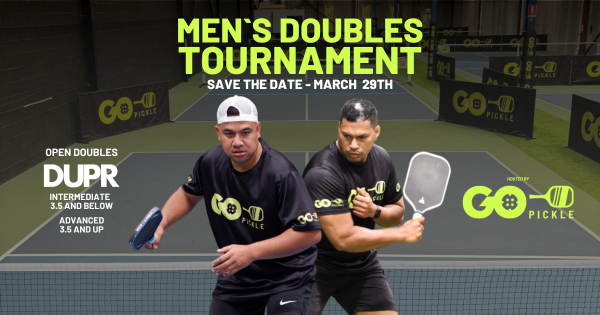 MENS DOUBLES TOURNAMENT logo
