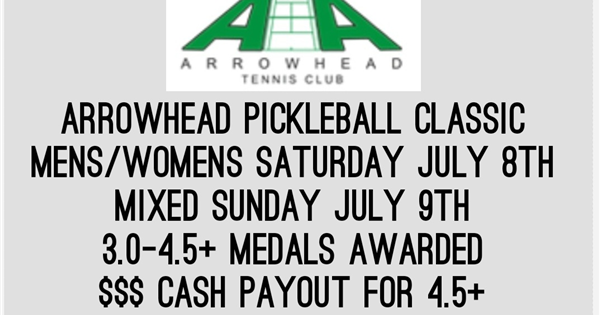 Arrowhead Pickleball Classic logo