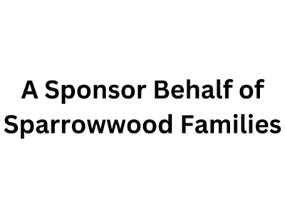 A Sponsor Behalf of Sparrowwood Families logo