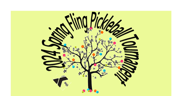 Spring Fling Pickleball Tournament logo