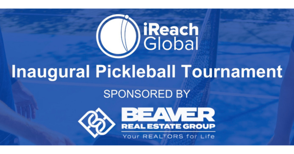 iReach Global Inaugural Pickleball Tournament logo
