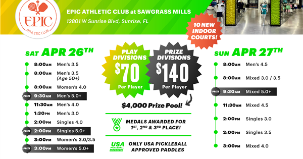 INDOOR Paddle Tap Pickleball  Prize Money Tournament Register: www.PaddleTapPickleball.com logo