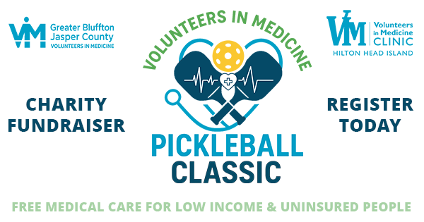 2026 Volunteers in Medicine Pickleball Classic logo