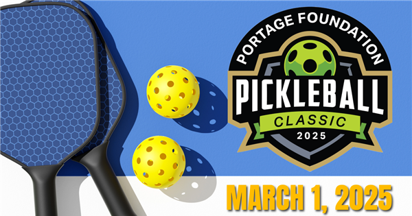 Portage Foundation Charity Pickleball Tournament logo