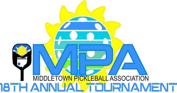 18th Annual Middletown Pickleball Tournament logo