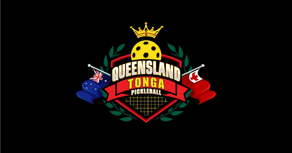 QUEENSLAND TONGA PICKLEBALL logo