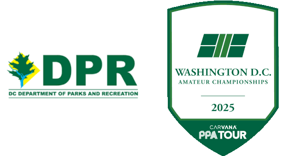 2025 DC DPR Pickleball Challenge, Senior Games and PPA National Amateur Tournament Qualifier logo