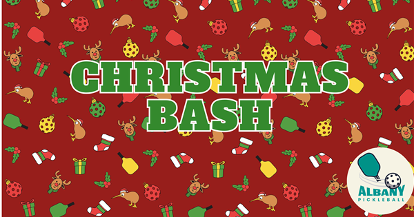 Pickleball Albany Christmas Bash 2023 logo