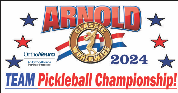 2024 ARNOLD Sports Festival "TEAM PICKLEBALL CHAMPIONSHIP" logo