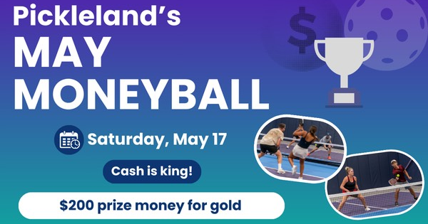 Cash is King Moneyball at Pickleland logo
