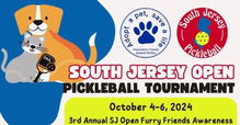 South Jersey Open - 3rd Annual -  Supporting the Gloucester County Animal Shelter Logo