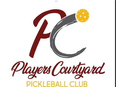 Players Courtyard Pickleball Club logo