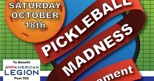 Pickleball Madness Tournament logo