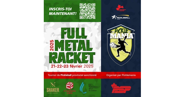 Full Metal Racket - Valcartier 2e édition logo