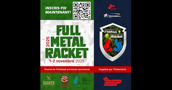 Full Metal Racket - Valcartier 2e édition logo