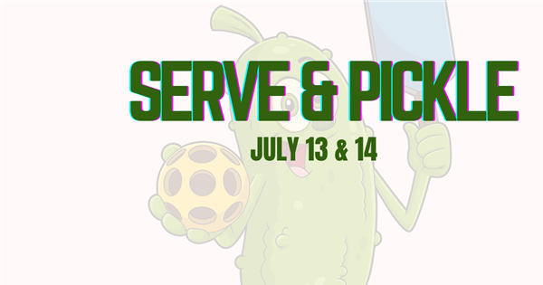 Serve & Pickle: Summer Pickleball Lifetime Tournament logo