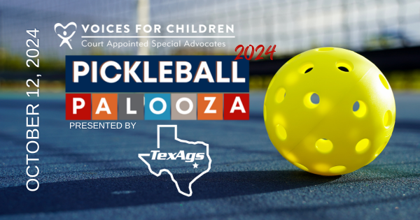 Aggieland Voices for Children Pickleball Palooza logo