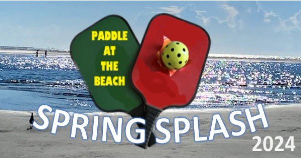 Paddle at the Beach Spring Splash 2024 logo