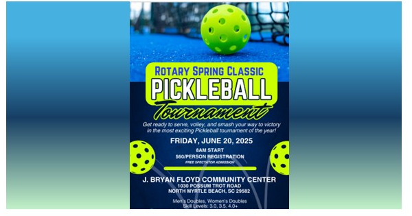 Rotary Spring Classic Pickleball Tournament logo